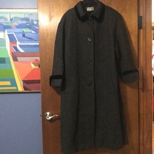 Women’s size large wool trench coat